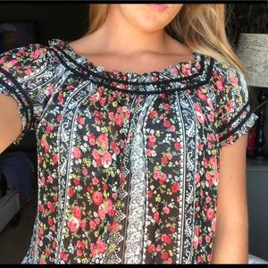 Floral blouse